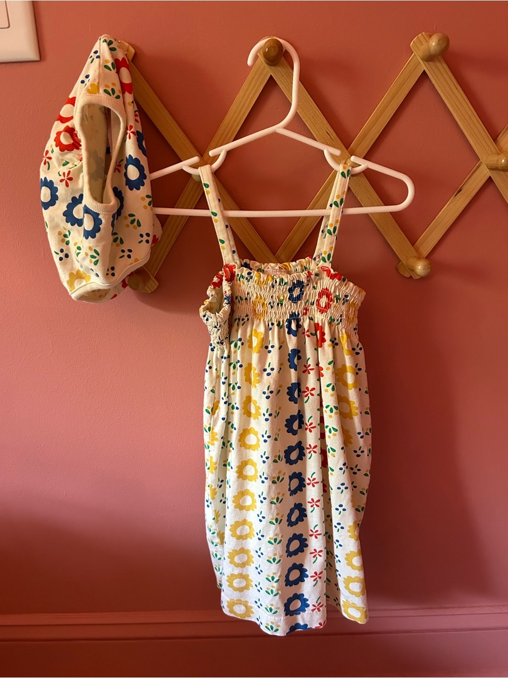 Hannah Andersson Smocked Sundress with Matching Shorts